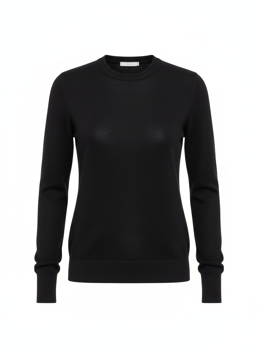 Black Crewneck Sweater