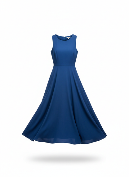 Blue Midi Dress