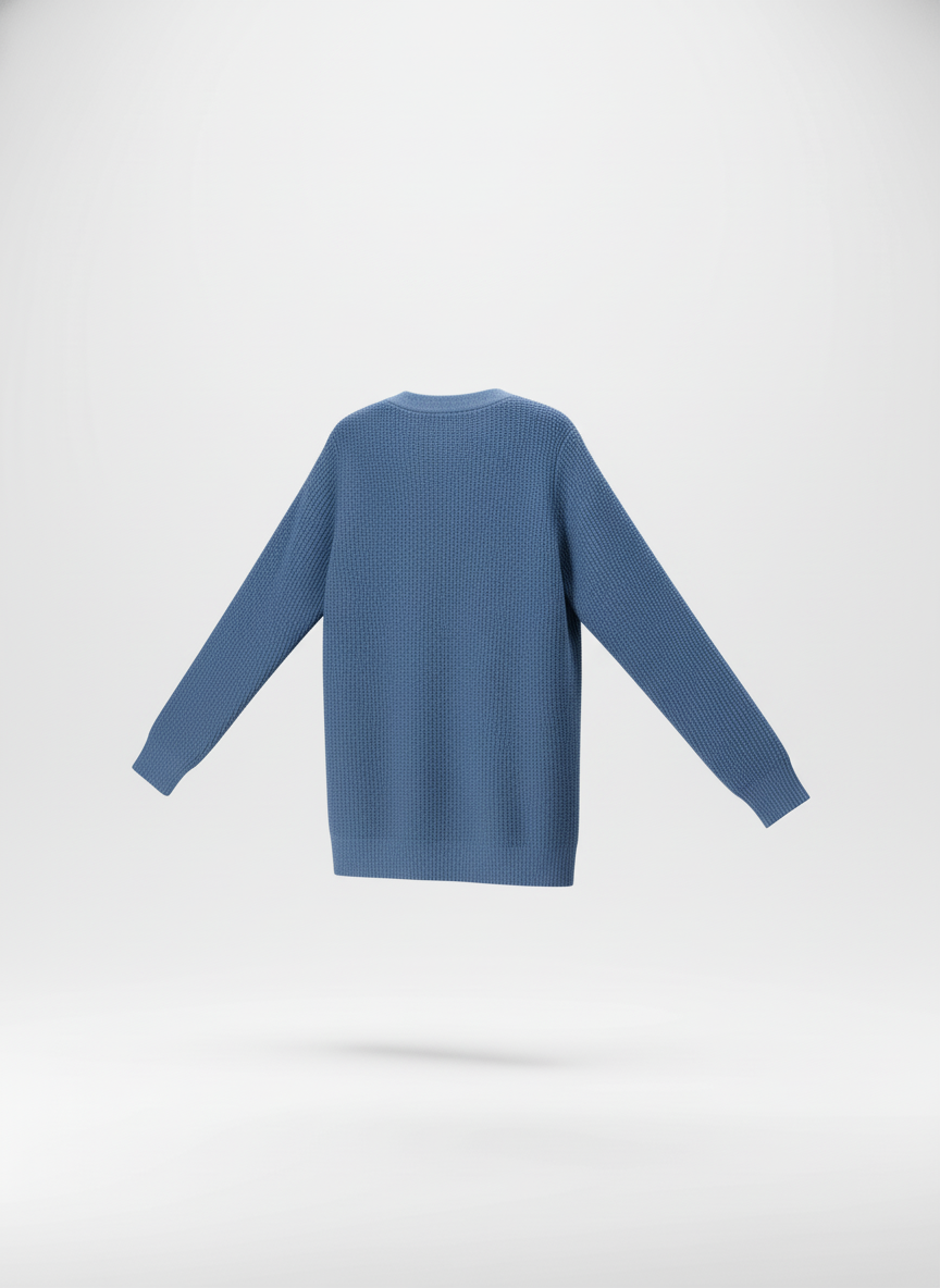 Blue Short Cardigan