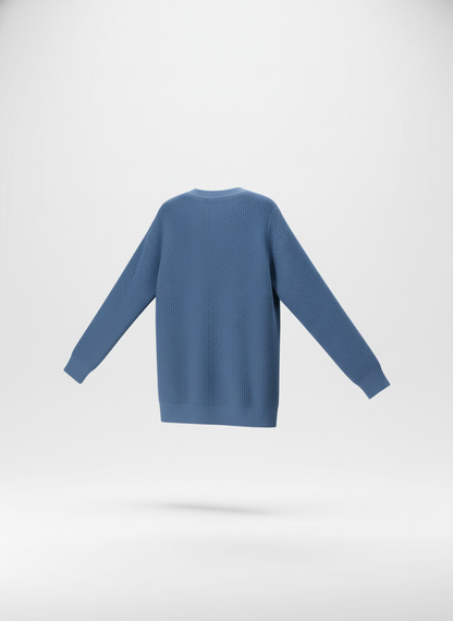 Blue Short Cardigan