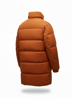 Men's Coat with Padded Mid Thigh Length
