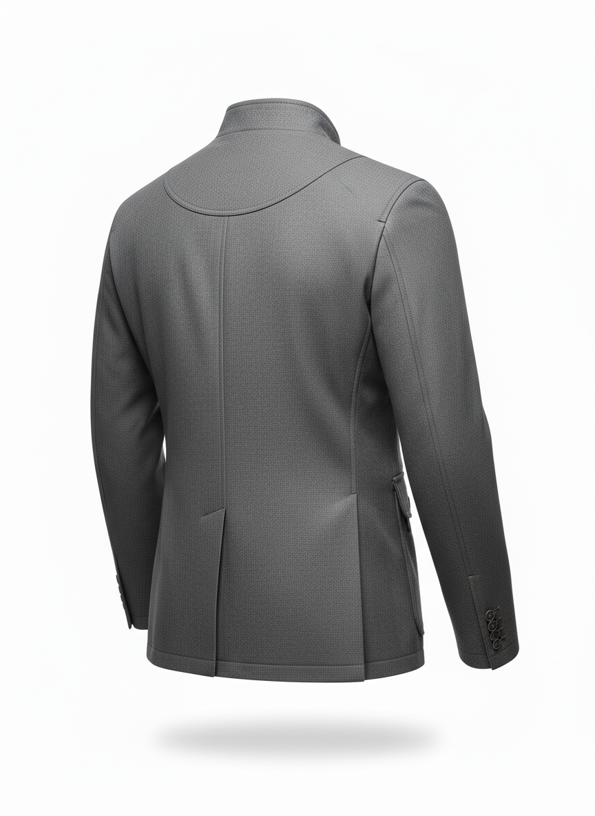 Men's Jacket with Four Front Pockets