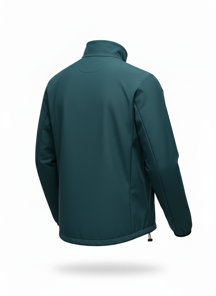 Women's Jacket with Elastic Wrist Cuffs