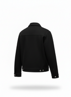 Women's Jacket with Denim Style Finish