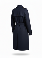 Women's Coat with Knee Length Hem
